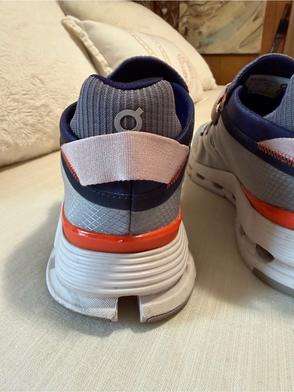 On Cloudnova Wrap Woman’s size 10 Quicksilver / Flame Colorway - Picture 6 of 15